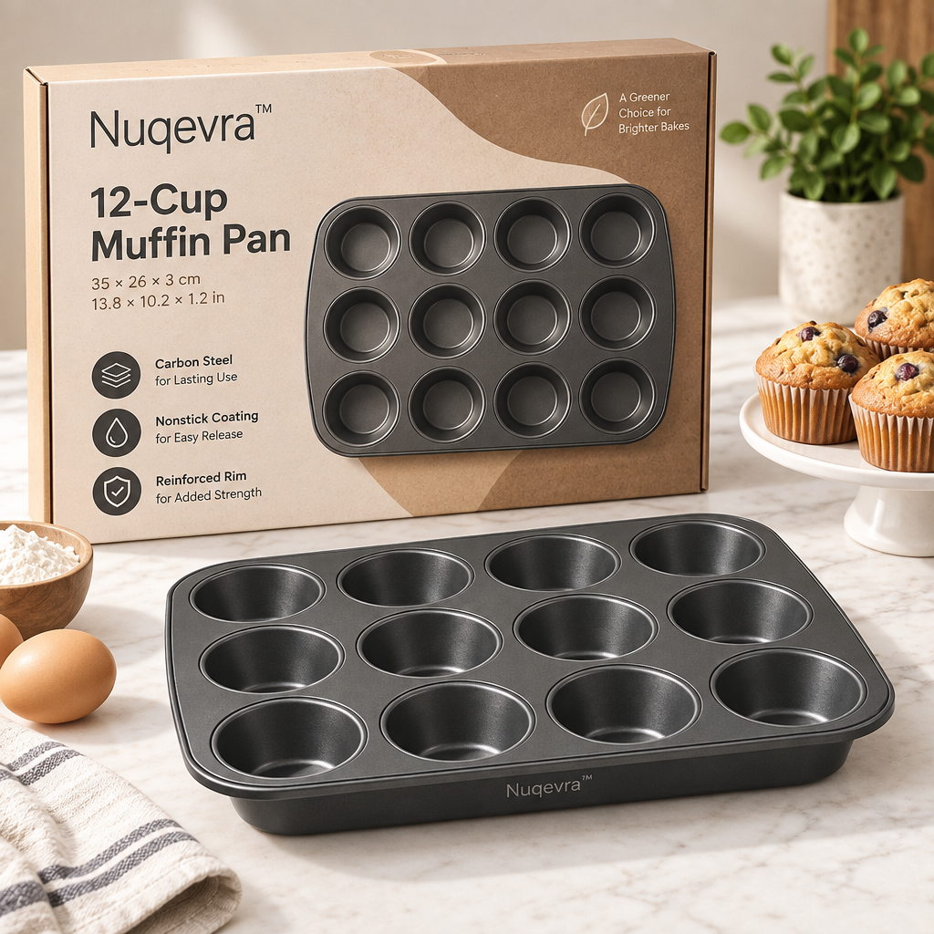 Nuqevra™ Multi-Cavity Muffin Baking Pan product image 06