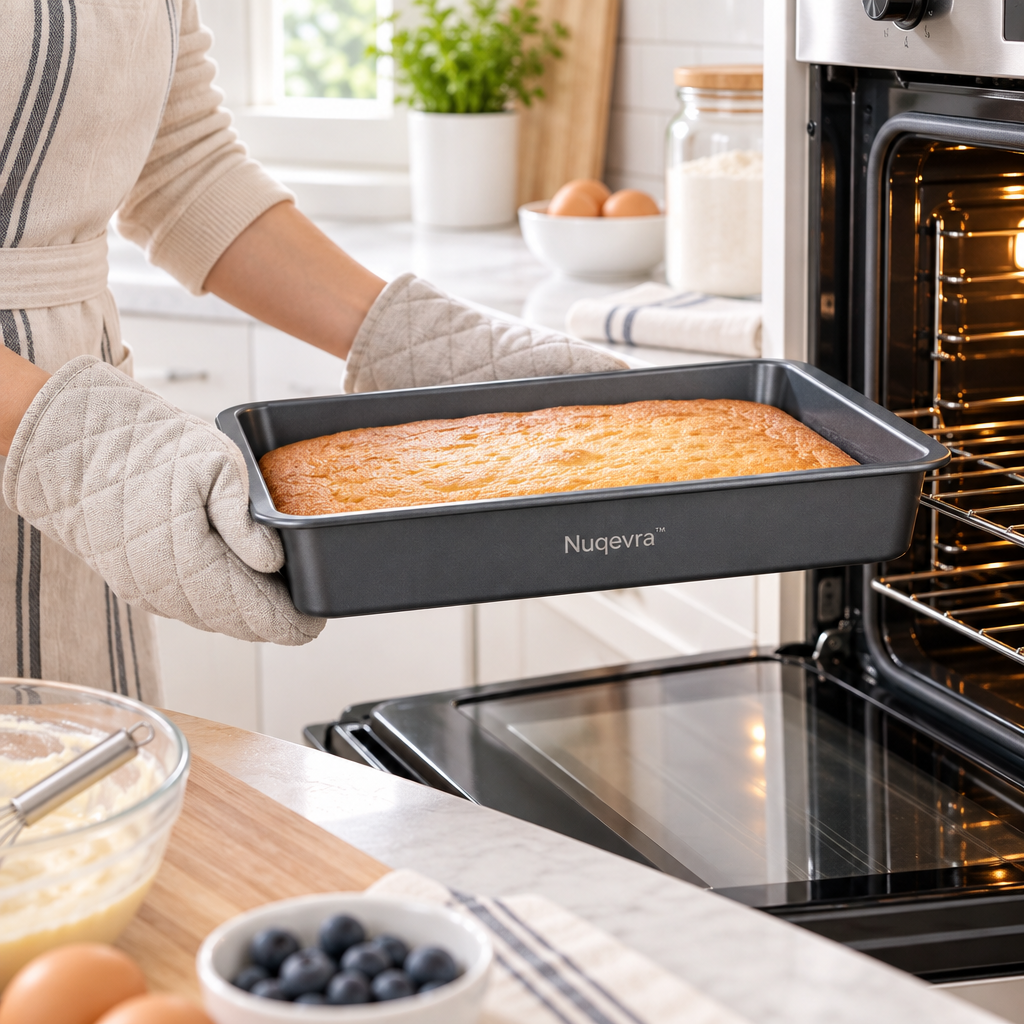 Nuqevra™ Heavy Nonstick Rectangular Baking Pan product image 03