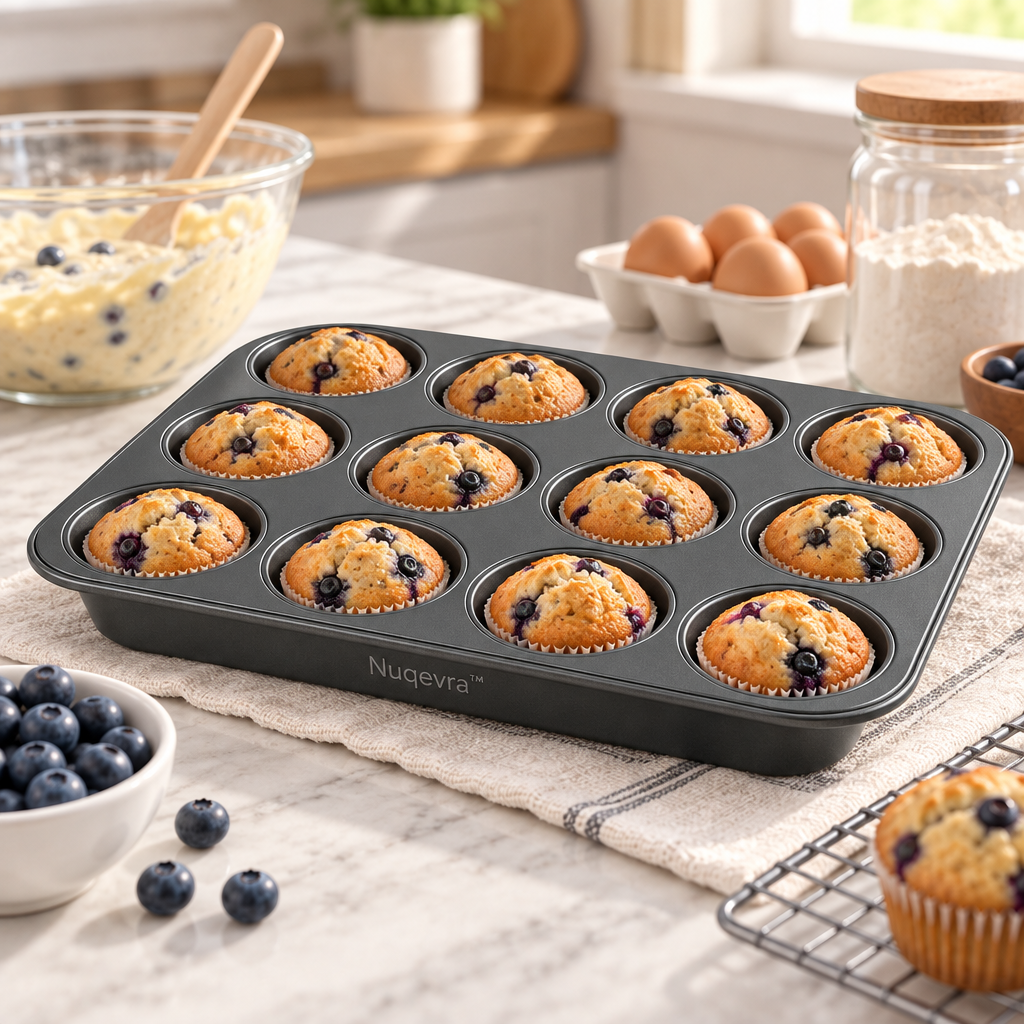 Nuqevra™ Multi-Cavity Muffin Baking Pan product image 04