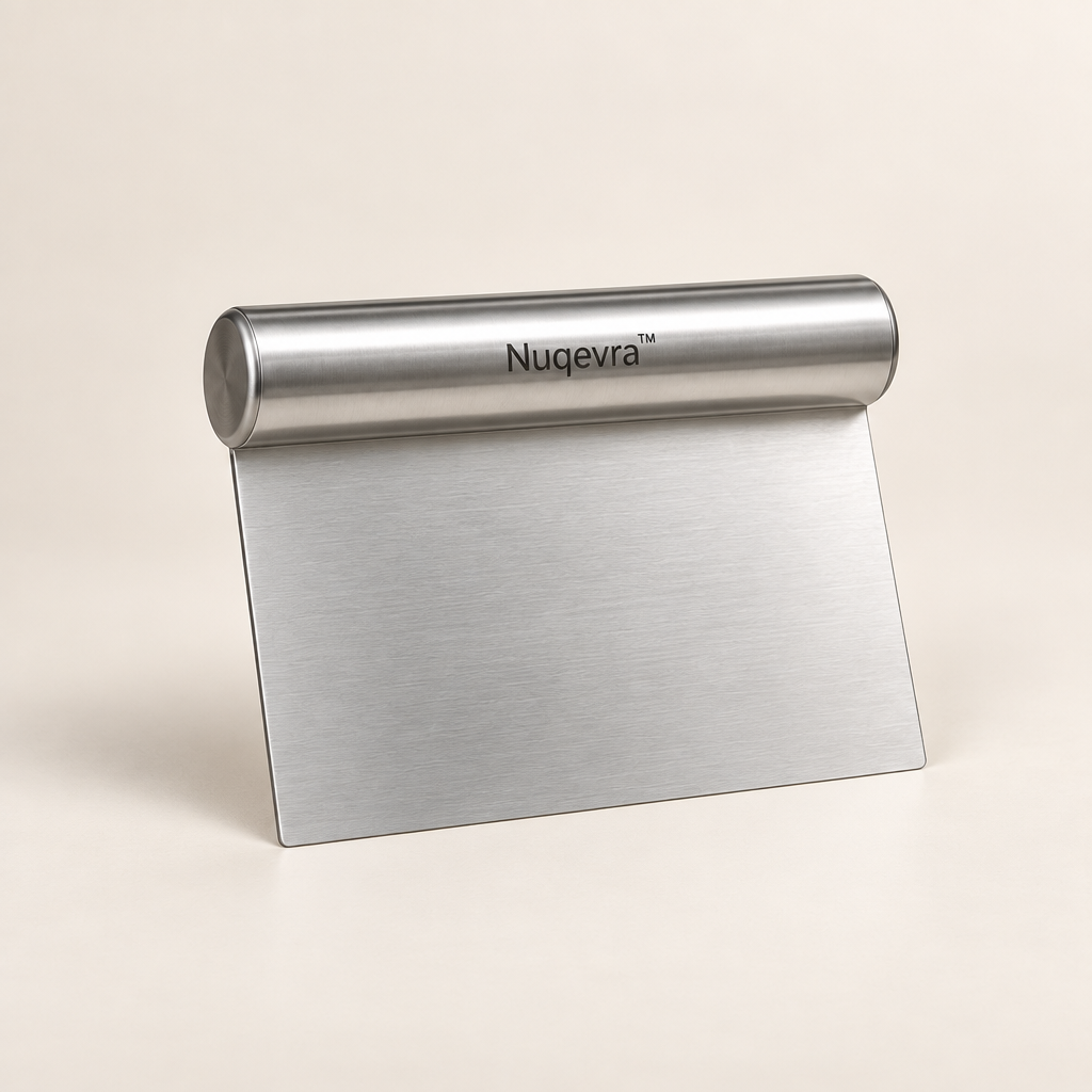 Nuqevra™ Stainless Steel Dough Scraper product image 01