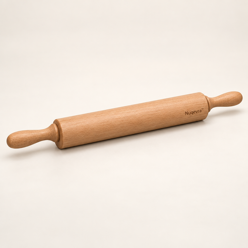Nuqevra™ Extended Solid Wood Rolling Pin product image 01